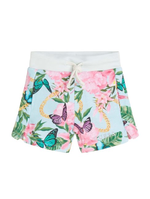 Court Actif Imprimé (2-7) Papillon Floral Vert Co Guess