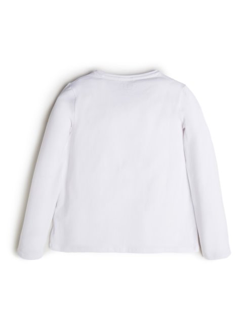 Chandail Ras Du Cou à Sequins Retournés (7-14) True White Guess