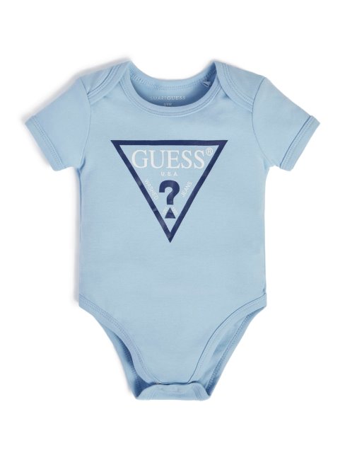 Body Bleu Givré Logo Guess (0-24m)