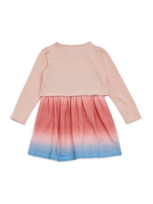 Robe Jersey Manches Longues (2-7) Roses Roses Guess