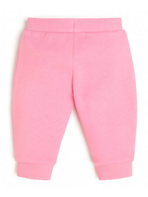 Pantalon Rose Nébuleuse Avec Logo Coeur Guess (3m-7)
