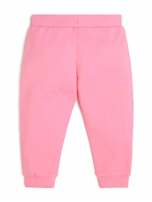 Pantalon Rose Nébuleuse Avec Logo Coeur Guess (3m-7)