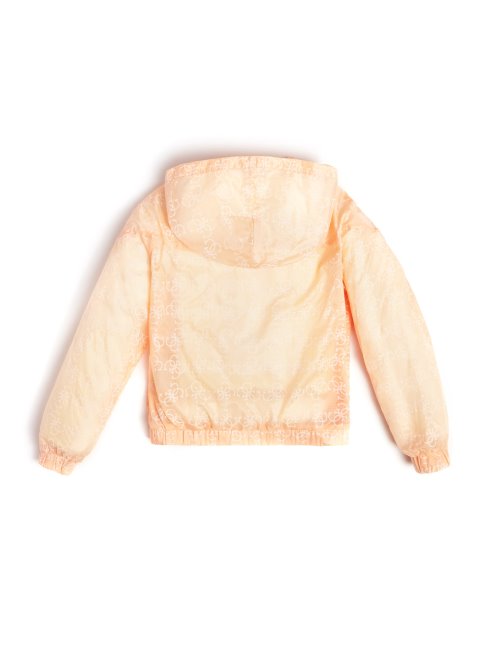 Guess 4g Logomania Pêche Combo Coupe-vent à Capuche (7-14)