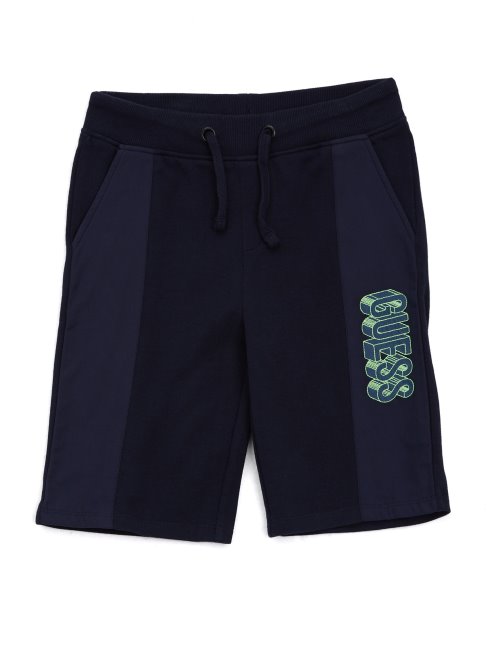 Guess Short Logo élégant Bleu (7-16)