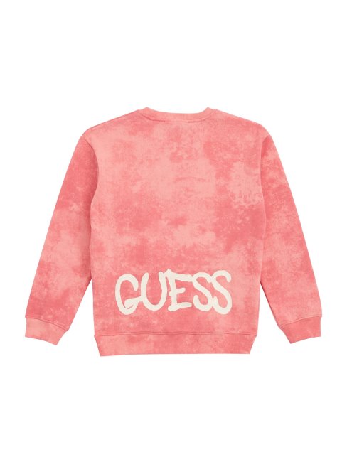 Sweat Guess Queen (enfants 7-16) Rose Ardoise Multi