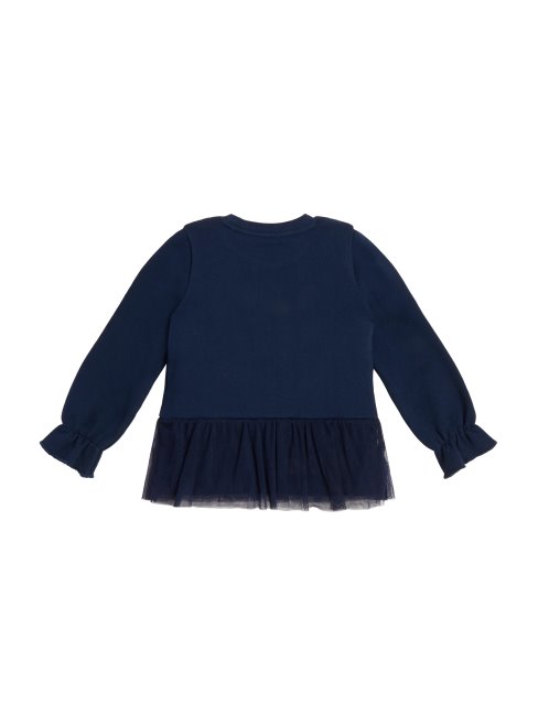 Top Papillon Manches Longues Bleu Secret Guess (3m-7)