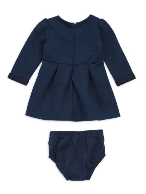 Guess Ensemble Peignoir Jacquard Bleu Secret (0-24m)