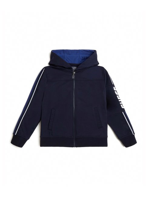 Veste Active Eco à Capuche (4-14) Bleu élégant Guess