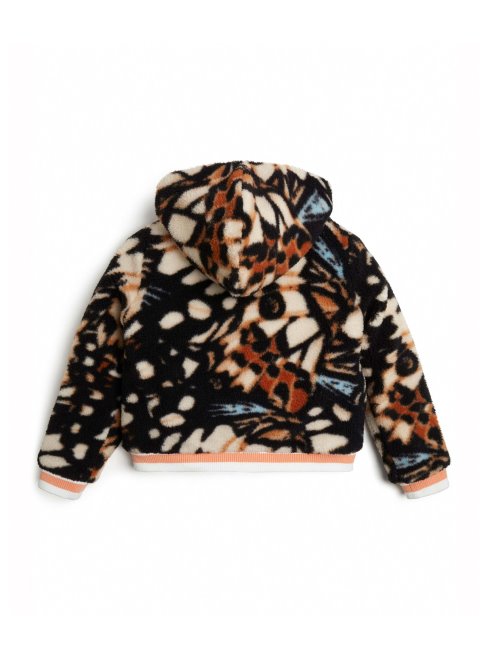 Blouson D'aviateur Réversible Guess Imprimé Papillons (7-16)