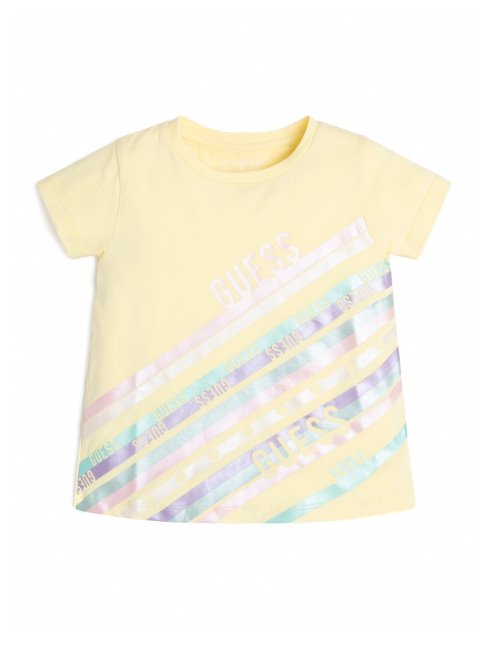 T-shirt évasé Eco Logo (2-7) Butter Corn Guess