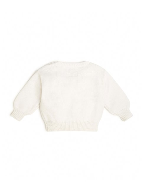 Pull Coeur (3m-7) Guess Blanc Salé