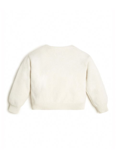 Pull Coeur (3m-7) Guess Blanc Salé