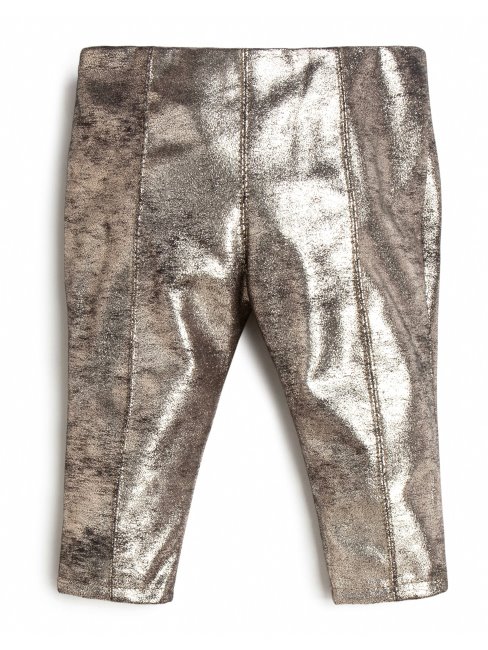 Guess Legging En Faux Daim Enduit (3m-7) Laminé Ou Sur Noir