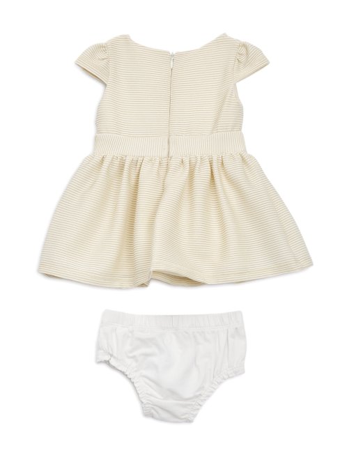Robe Scintillante (0-24m) Crème Blanc Ou Lurex Guess