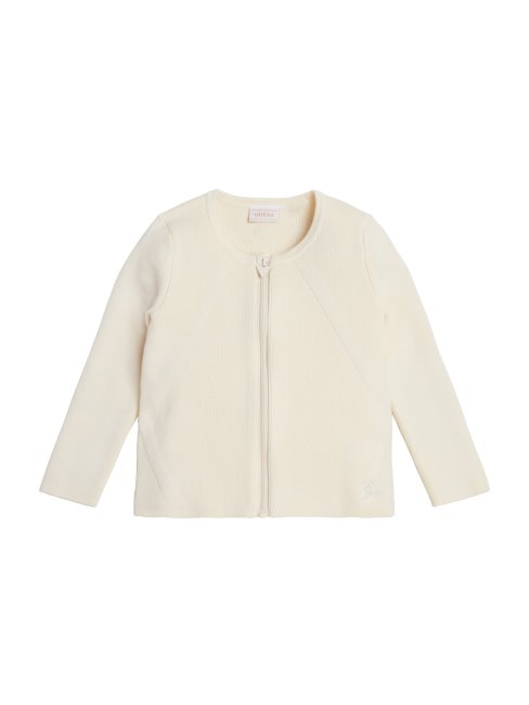 Cardigan Zippé éco Crème Glacée Au Beurre (3m-7) Guess