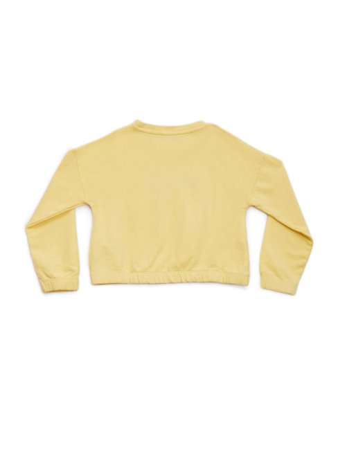 Sweat à Logo Fleuri Butter Corn (7-14) Guess