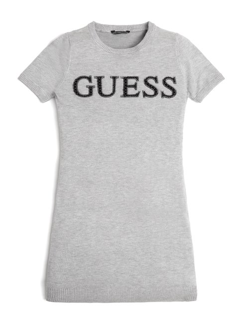 Robe Chandail Logo Guess Pierre Clair Chiné (7-14)