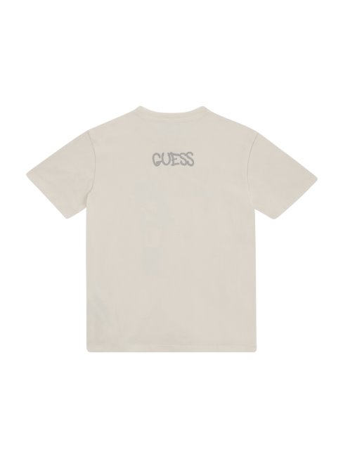 T-shirt Rêves Annulés (enfants 7-16 Ans) Guess Salt Blanc
