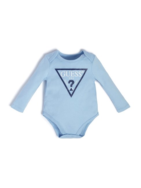 Body Eco Core Logo (3-12m) Guess Bleu Givré