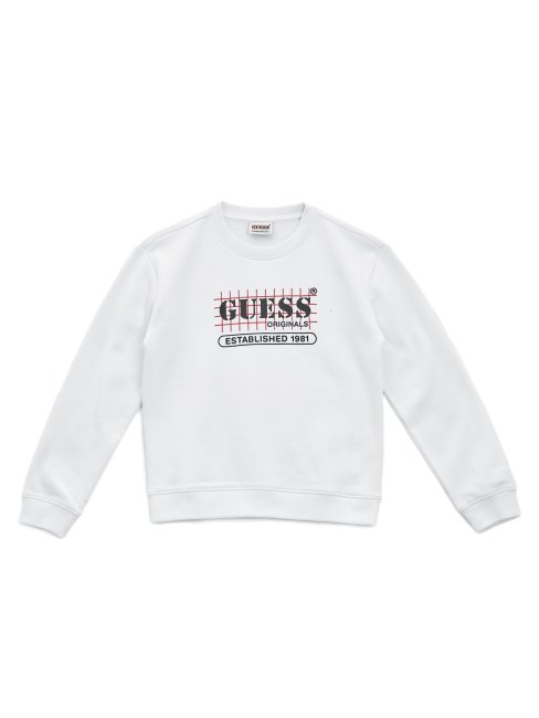 Sweat Logo Guess Originals (2-14) Blanc Pur