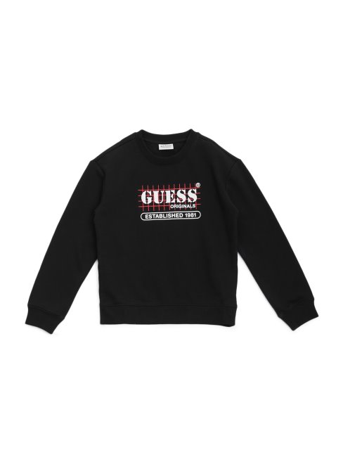 Sweat à Logo Guess Originals (2-14) Noir De Jais
